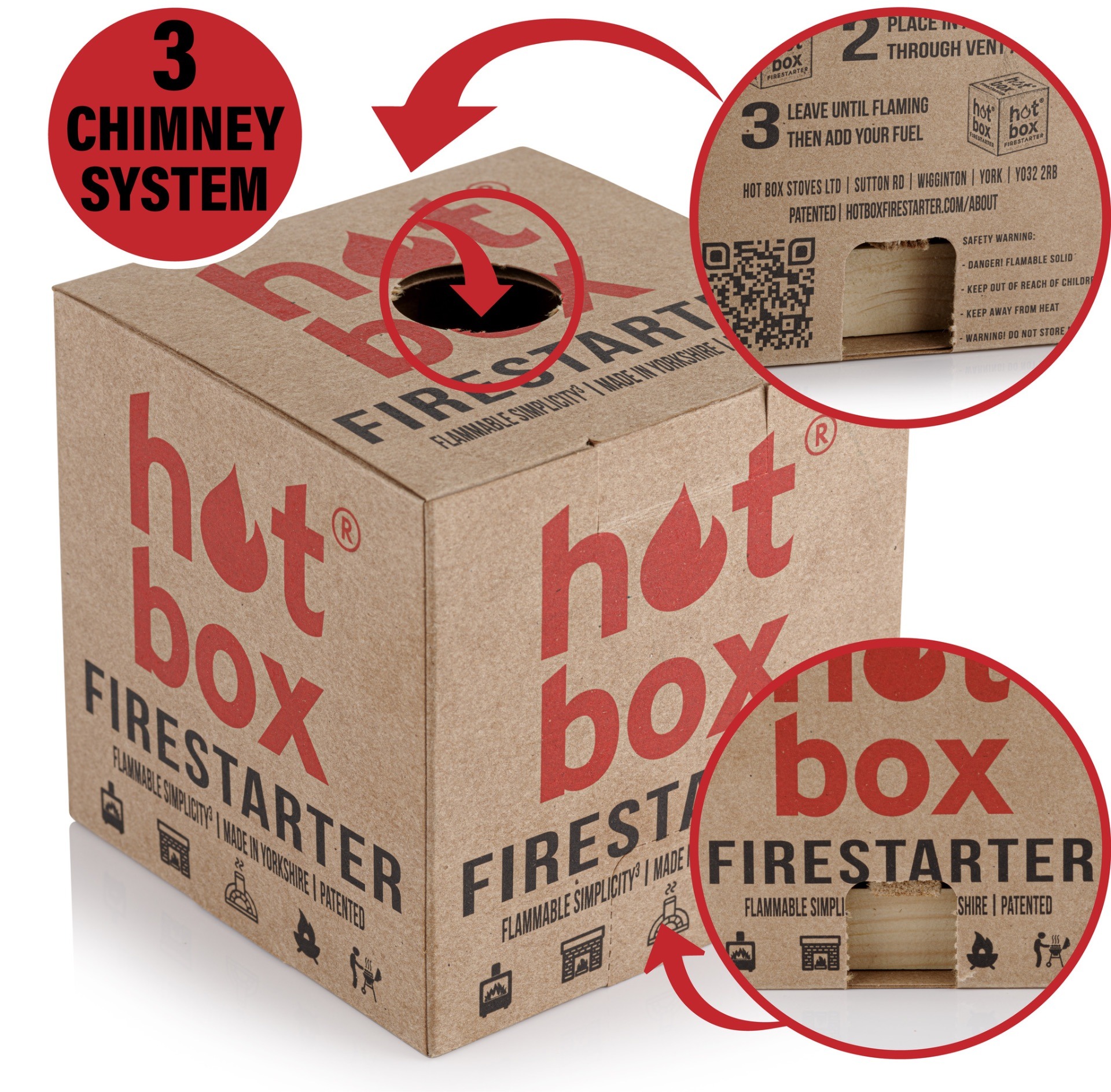 Why Hot Box ® Firestarter is the Best Firelighter for Wood Burners and Stoves